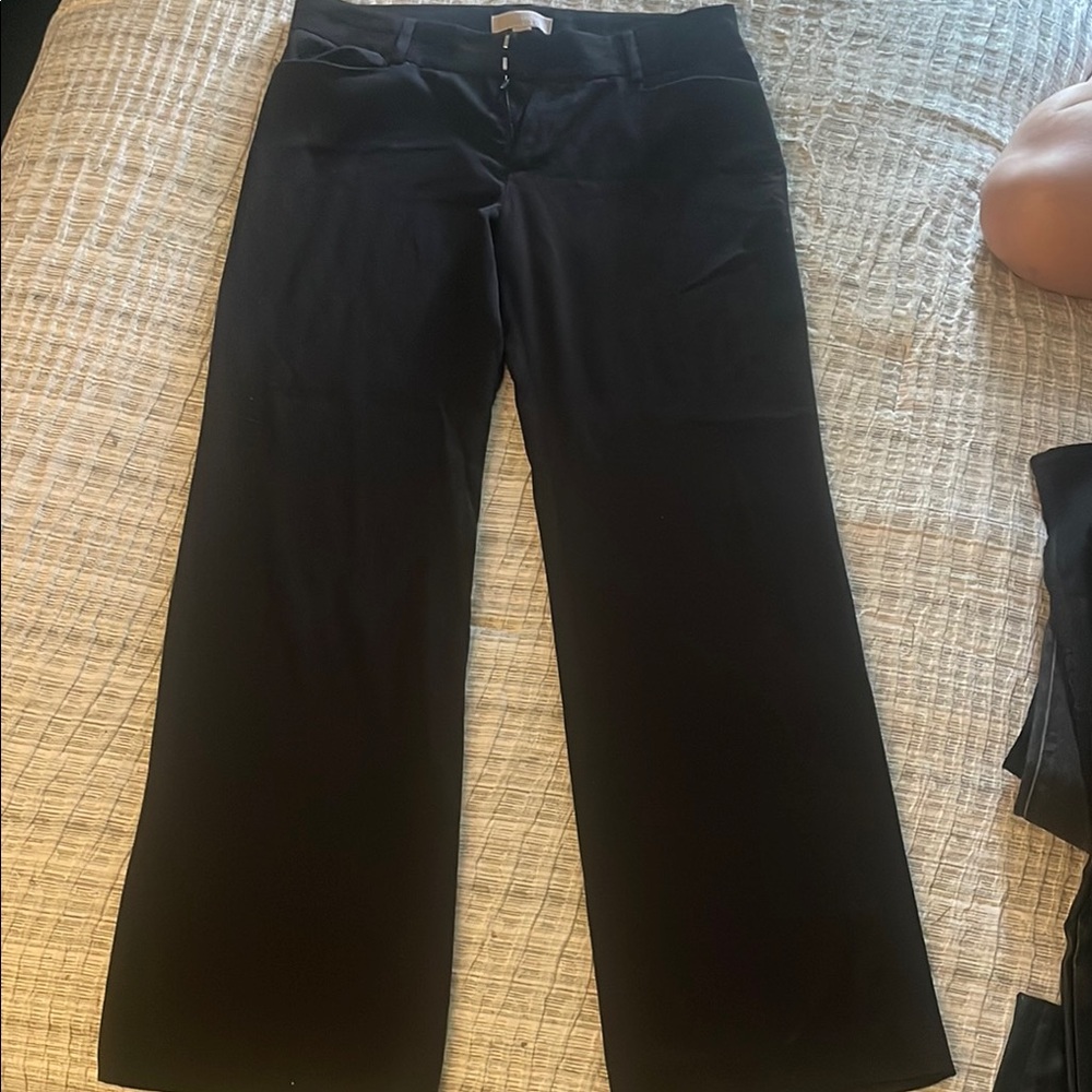 Michael Kors Black Boot Cut Pants